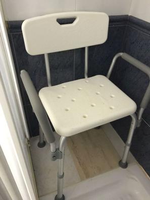 Taburete silla de ducha en alquiler - Ortopedia Plaza