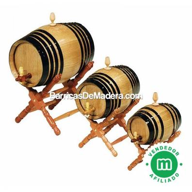 Barriles de madera de roble color Nogal ( 16 litros )
