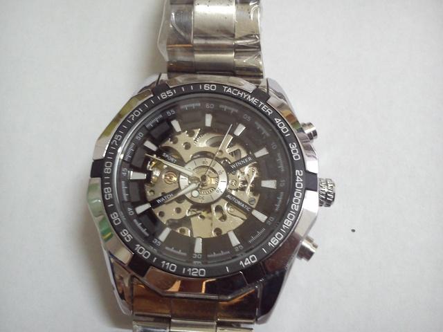 Reloj best sale automatico transparente