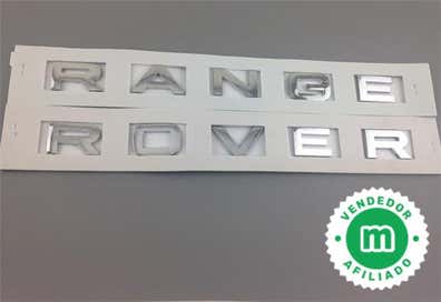 Milanuncios - LETRAS RANGE ROVER LETRAS LOGO CROMADA