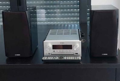 Yamaha MCR-B142 - Minicadena HiFi (con radio FM, Bluetooth, reproductor de  CD y base para Apple