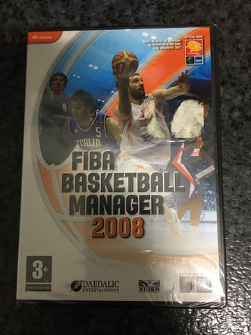 Jeu PC Basketball Manager 08 - Neuf Scellé - Simulation Gestion Basket