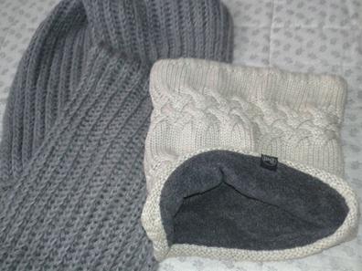Bufanda de lana tubular/ snood calentito para el cuello.