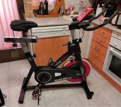 Bicicleta spinning transmision online correa