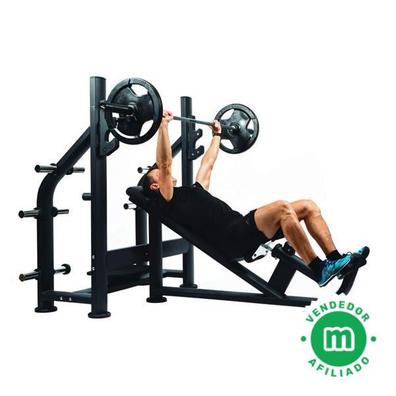  Soporte para pesas para sentadillas, banco de prensa para  sentadillas, soporte ajustable para barra, banco de pesas para  entrenamiento de pesas libremente ajustable como equipo de fitness en casa,  carga máxima