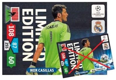 Oferta Cromos Casillas Real Madrid Cromos Adrenalyn 2013-14