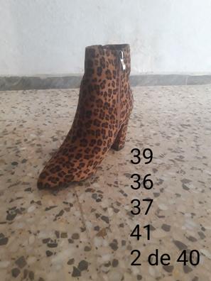 Botines zara de leopardo Moda y complementos de segunda mano