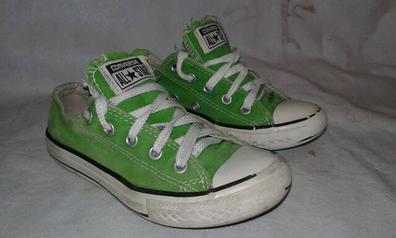 Zapatillas converse verdes Moda complementos de segunda mano barata | Milanuncios