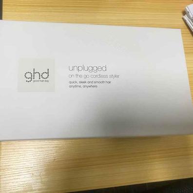 PLANCHA DE PELO GHD UNPLUGGED blanca en oferta