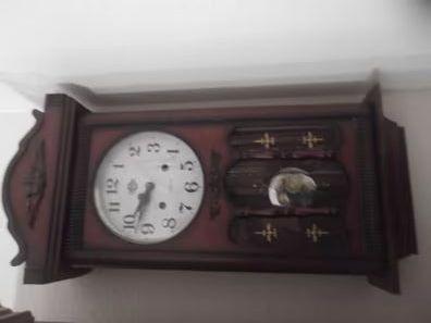 Reloj de pared de cuerda online antiguo