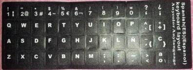 Pegatina teclado