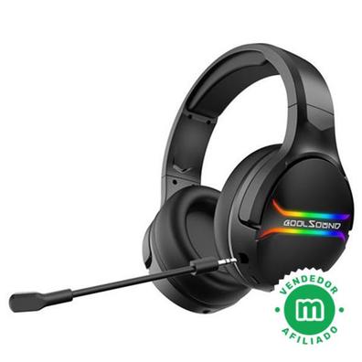 Auriculares inalámbricos para juegos con micrófono compatible con Ps5, Ps4,  PC, Mac, auriculares gamer 3 en 1 con micrófono, 2.4ghz inalámbrico  compatible con Playstatio