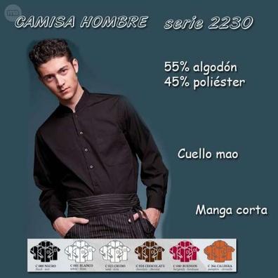 Camisa para hombre online sin cuello