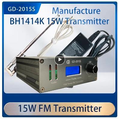 Transmisor FM Digital Compacto de 100 vatios 