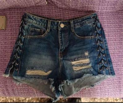 Vaqueros cortos stradivarius Pantalones de mujer de segunda mano baratos Milanuncios