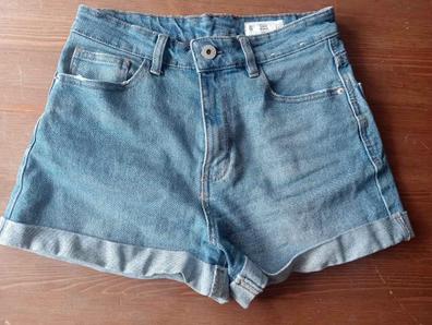 Short Vaquero Lefties Pantalones Cortos Mujer Pantalon Corto