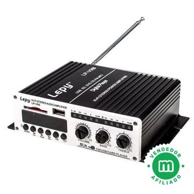 FONESTAR Kit Audio Completo 2X10W Bluetooth USB SD MP3 RADIO Control R  Fonestar