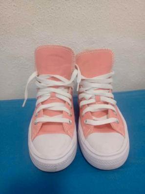 Converse rosa outlet metalico