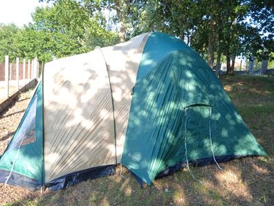 Tienda De Campaña Para 4 Personas Impermeable Acampar Camping Carpa Tipo  Iglu Azul-verde con Ofertas en Carrefour