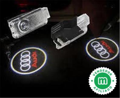 Luz LED blanca para puerta de cortesía de coche, guantera de reposapiés  para Audi A1, A2, A3, A4, A5, A6, A7, A8, B5, B6, B7, B8, Q3, Q5, Q7, TT