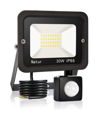 Foco Led Luminaria Exteriores Solar Sensor Movimiento 30w