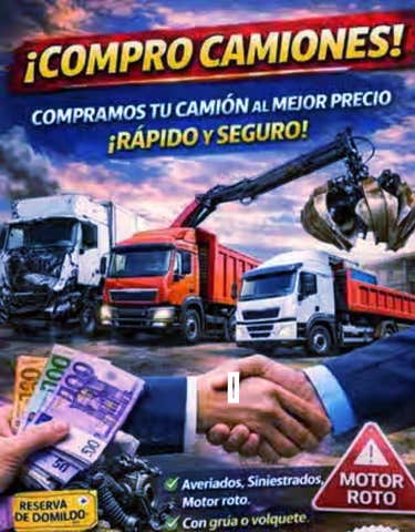 Milanuncios - COMPRAMOS camiones