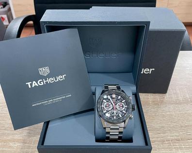 Las mejores ofertas en Caja de acero inoxidable TAG Heuer Carrera Relojes  de pulsera de hombre