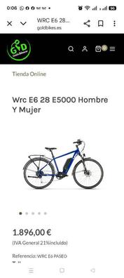 Bicicletas eléctricas de segunda mano en Madrid Provincia