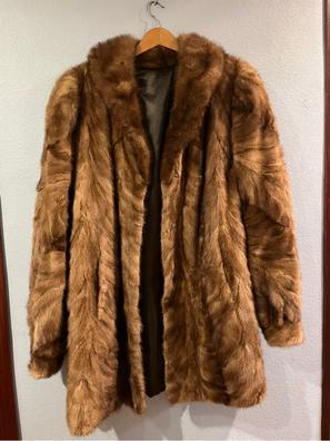 Abrigo 100 piel de conejo marca dasco de segunda mano para mujer