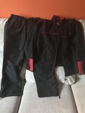 Milanuncios - PANTALÓN CHÁNDAL NIÑA GRIS-NEGRO DOMYOS