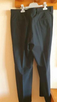 Pantalon De Vestir Negro Hombre