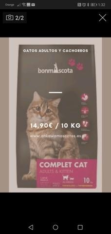 neutral Enajenar Roble Milanuncios - Comida gatos 10 kg 13, 99