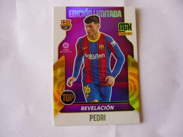 Autocollant Panini Megacracks 2020-2021 #430 Pedri (FC Barcelone) - Gradé SGC 9.5 - Comme Neuf