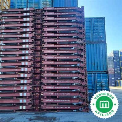Milanuncios - CONTENEDOR MARITIMO 20 FLAT RACK BILBAO