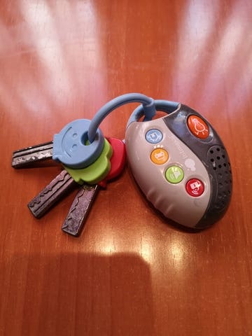 Milanuncios - Llaves de juguete luz y distintos so