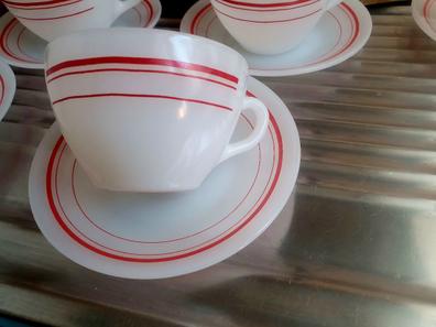 Vintage Corelle tazas de café inglés desayuno tazas tazas conjunto