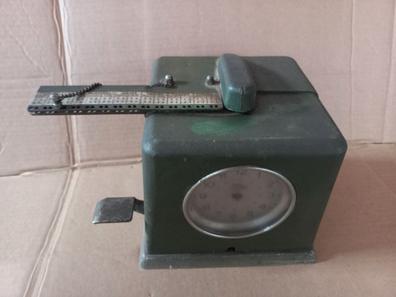 Milanuncios - Reloj Industrial de Fichar Antiguo