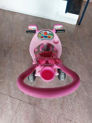 Kinderkraft Triciclo 5 en 1 SPINSTEP, rosa palo 