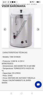 Milanuncios - Chocolatera eléctrica profesional de 5 l