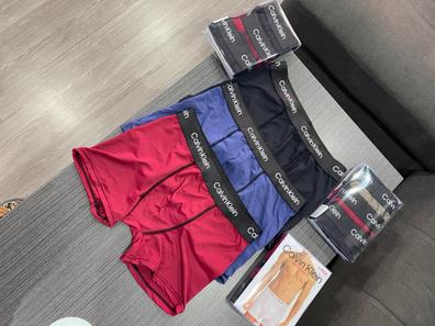 Calzoncillos calvin klein hombre boxer pack 3 Ropa, zapatos y moda de hombre  de segunda mano barata