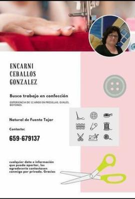tono Dos grados fácil de lastimarse Confeccion textil Ofertas de empleo en Andalucía. Buscar y encontrar trabajo  | Milanuncios