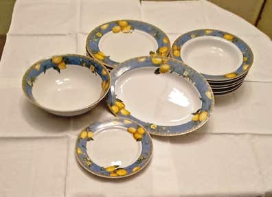 Vajilla con limones de segunda mano Milanuncios