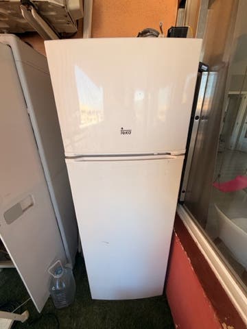 Milanuncios - Frigorífico Teka dos puertas blanco