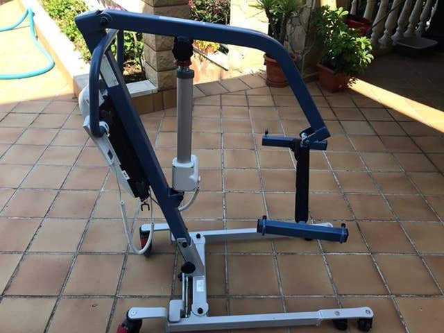 Milanuncios - Grua eléctrica plegable para personas