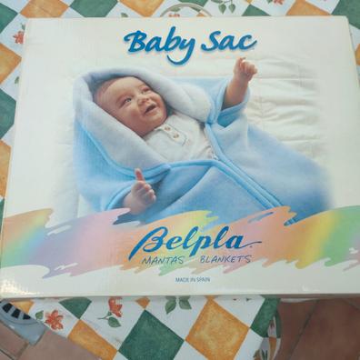 Manta toquilla de bebe en color crudo - BALANCÍN MODA INFANTIL