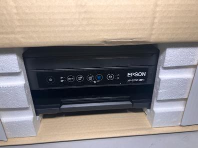 Epson Impresora Expression Home XP-2200, multifunción 3 en 1:  escáner/copiadora, A4, inyección de tinta a color, Wi-Fi Direct, cartuchos  independientes, ultracompacta : : Informática