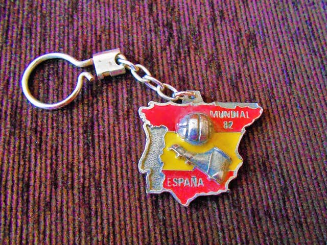 Keychain Campeonato Mundial De Fútbol España 82 No. 8