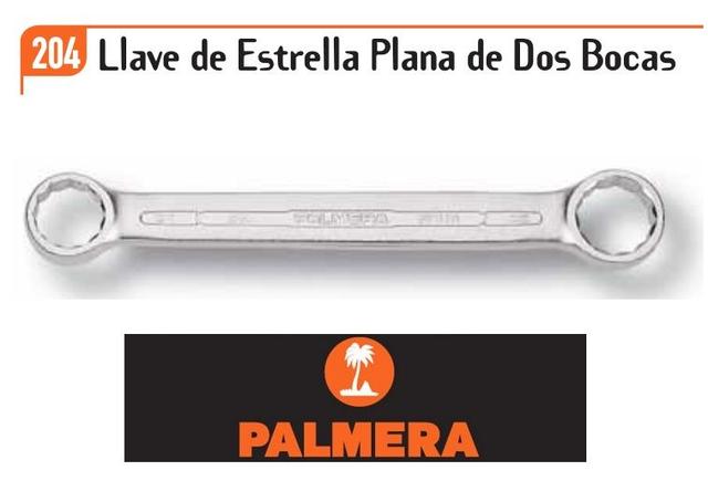 Juego De 8 Llaves De Doble Estrella Plana, En Soporte De Plástico ALYCO