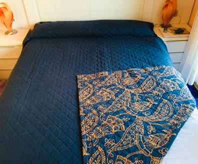 Edredon cama 150 invierno estampado Téxtil para el hogar de segunda mano  barato