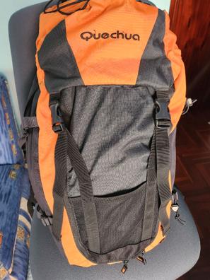 Funda Para Mochila Montaña Y Trekking Forclaz Impermeable 40 A 60 Litros  Naranja